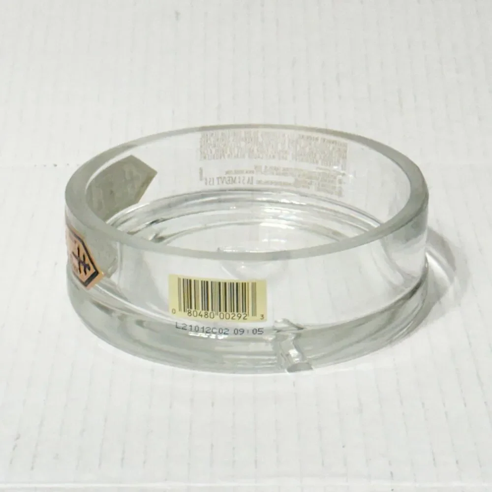 D'USSE Cognac V.S.O.P. Coaster Ashtray Catch All Dish Repurposed Vintage Glass